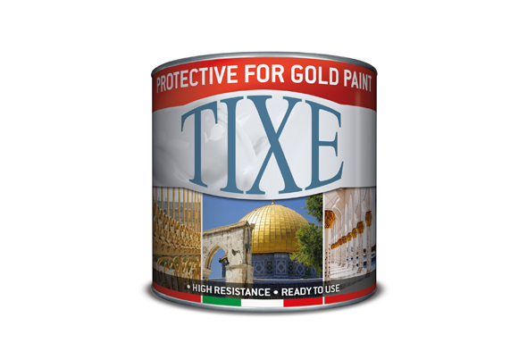 Protective for gold paint solvent-based