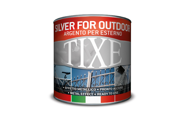 Silver paint for outdoor